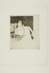 Te av Mary Cassatt