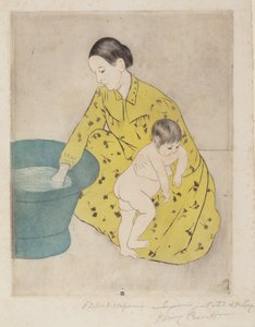 Badet av Mary Cassatt