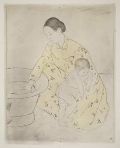 Badet av Mary Cassatt