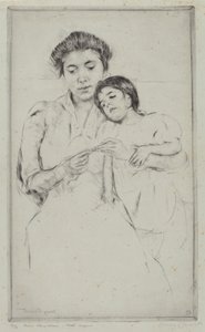 Virkningslektionen av Mary Cassatt