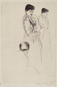 Beslaget, 1890-1891. av Mary Cassatt