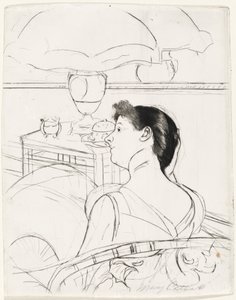 Lampan, 1890-1891. av Mary Cassatt
