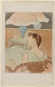 Lampan, 1890-1891. av Mary Cassatt