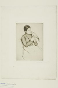 Papegojan av Mary Cassatt