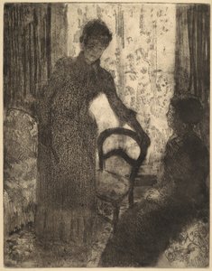 Besökaren av Mary Cassatt