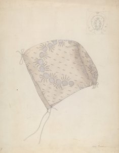 Babymössa, ca. 1937. av Mary E Humes