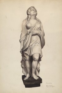 Galatea galjonsfigur, ca. 1940.