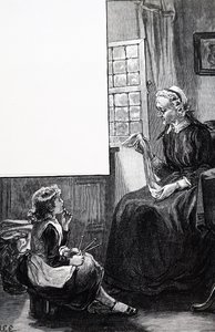 En mormor undersöker barnets ansträngningar att sticka av Mary Ellen Edwards