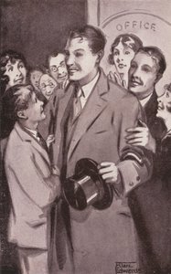 Illustration till Kipps av H G Wells (litografi) av Mary Ellen Edwards