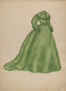 Bröllopsklänning, c. 1940.