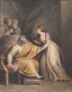 Lear och Cordelia