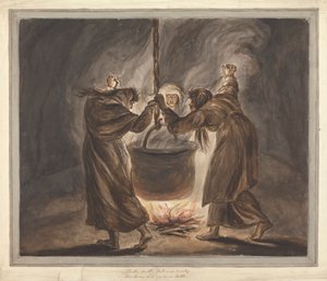 De tre häxorna från Macbeth: Double, Double, Toil och Trouble