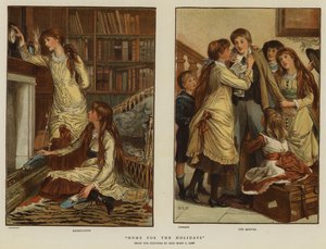 Hem för semestern (chromolitho)