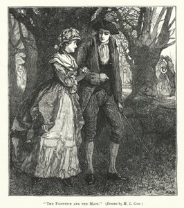The Prentice and the Maid (gravyr)