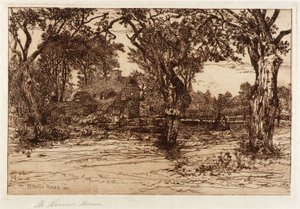 Min grannes hem - Easthampton av Mary Nimmo Moran