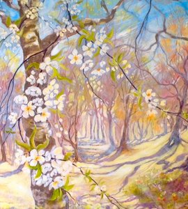 stora blomningar på våren av Mary Smith