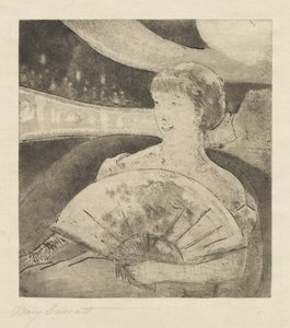 I Operalådan av Mary Cassatt