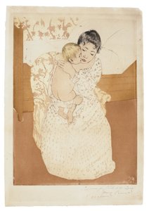 Maternal Caress av Mary Stevenson Cassatt
