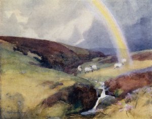 The Source of the Clyde (färg litho)