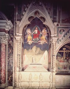 Last Judgement from the Bardi av Vernio Chapel (färsk) av Maso di Banco Giottino