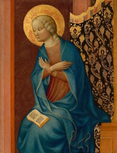 Jungfrun tillkännager, ca. 1430.