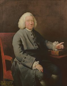 Porträtt av Charles Jennens (1700-73), beskyddare och vän till Händel