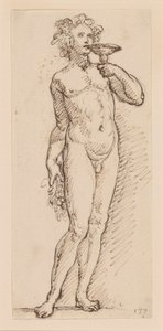 Bacchus av Massimiliano Soldani