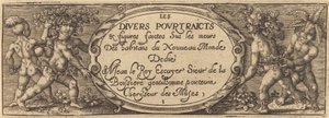 Les divers pourtraicts et figures I (Titelsida)