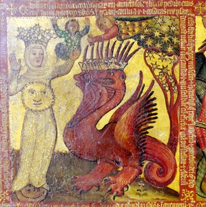 Kvinnan klädd med solen, 1300-1400-talet