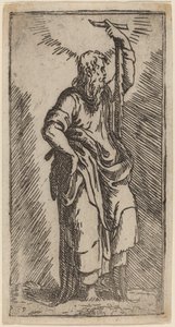 St Simon av Master F.P. after Parmigianino
