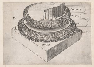 Mirror of Roman Magnificence: Jonisk bas, ca. 1537., ca. 1537