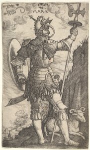 Mars från The Gods Who Preside Over the Planet, 1528.