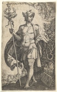 Merkurius från The Gods Who Preside Over the Planets, 1528.