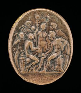 An Assembly of Gods [omvänd], andra hälften av 1400-talet.