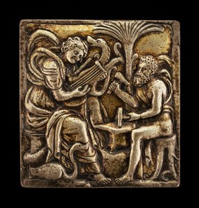 Apollo och Vulcanus, 1500-talet. av Master I.S.A.