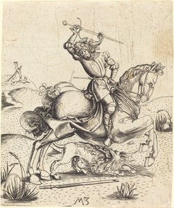 Sankt Georg och draken av Master MZ
