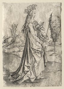 St Ursula av Master MZ