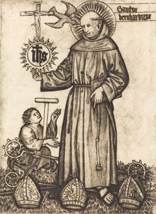 Sankt Bernard, 1450-talet. av Master of Balaam