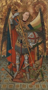 Sankt Mikael, 1450-1500. av Master of Belmonte