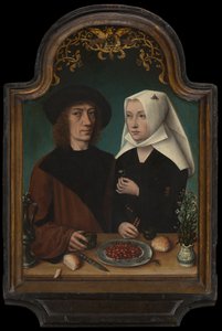 Målaren och hans hustru av Master of Frankfurt