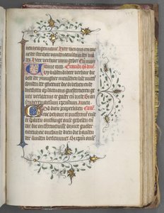 Tidsbok Användning av Utrecht: fol. 175r, Text, ca. 1460-1465.