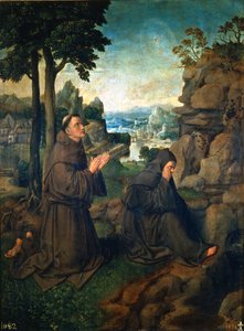 "Francis av Assisi" av Master of Hoogstraaten