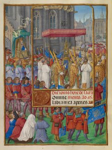 Procession för Corpus Christi