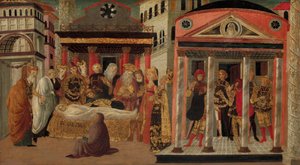 Begravningen av Lucretia, sent 1400-tidigt 1500-tal.