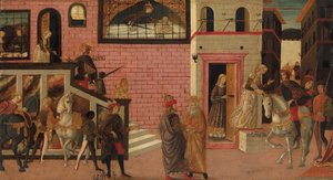 The Rape of Lucretia, sent 1400-tidigt 1500-tal.