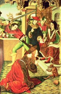 Martyrskap av St Eulalia av Merida av Master of Paredes