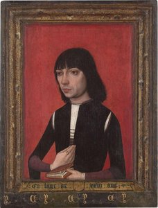 Holländska: Porträtt av en ung man från familjen Fonseca Porträtt av en ung man från familjen Fonseca av Master of Portraits of Princes