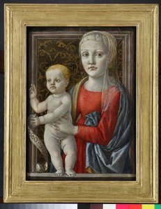 Madonna och barn, 1440-c.1450 av Master of Pratovecchio