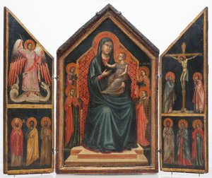Madonna med barnet och de heliga Lucy, Margaretha, Maria Magdalena och Katarina av Alexandria