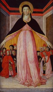 Madonna of Mercy av Master of San Miniato